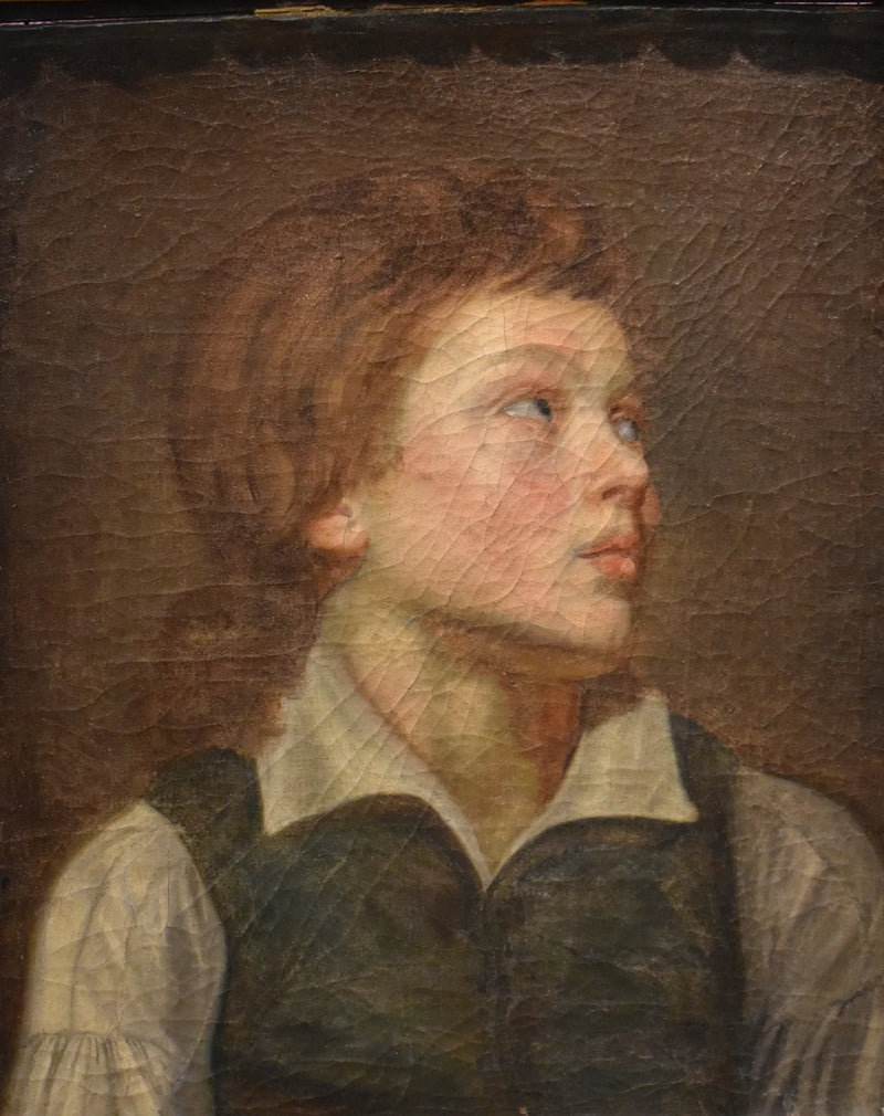 Head of a Boy - Jean-Baptiste Greuze