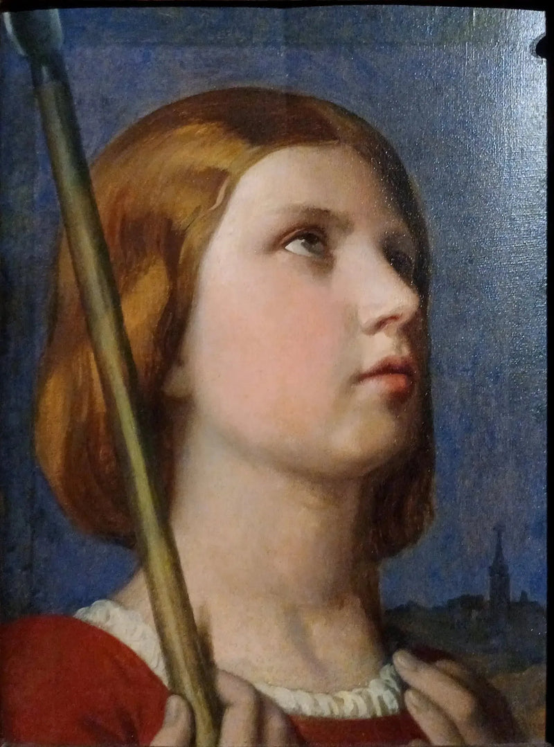 Head of Joan of Arc in Ecstasy - Jean-Auguste-Dominique Ingres