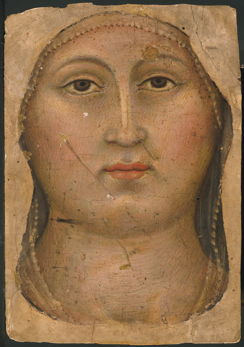 Head of the Virgin - Taddeo di Bartolo