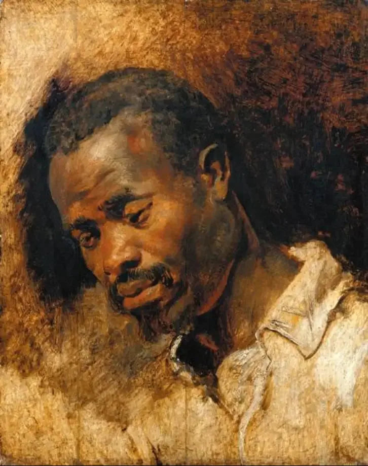 Head of a Moor (by Pierre Paul Rubens ?) - Peter Paul Rubens