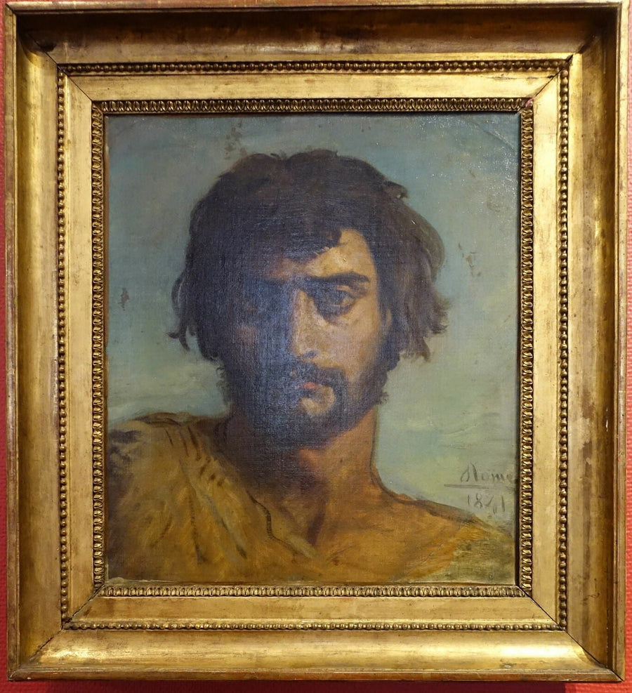 Head of a Marsh Peasant - Théodore Chassériau
