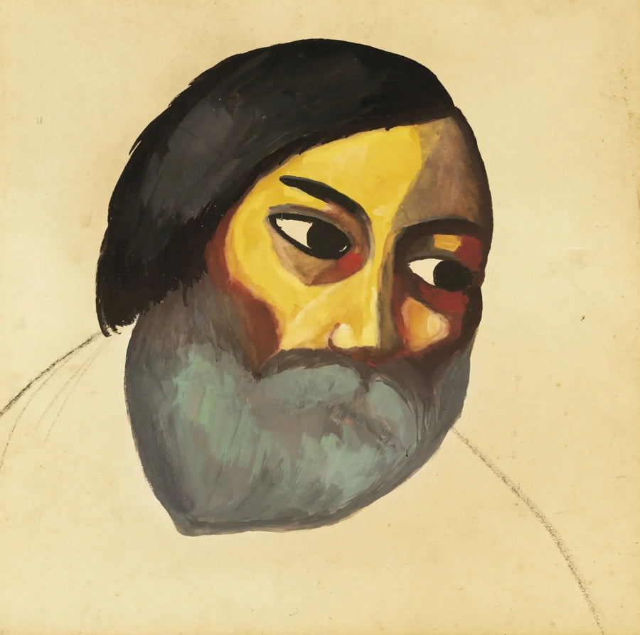 Peasant Head - Kazimir Malevich