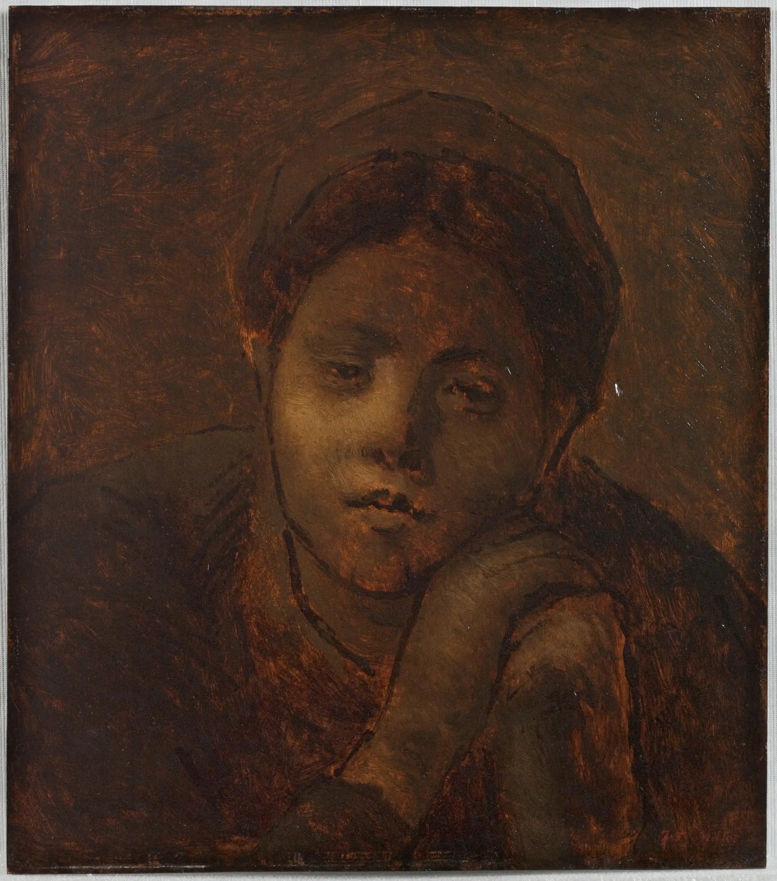 Tête de paysanne étude - Jean-François Millet - Alpha Reproduction