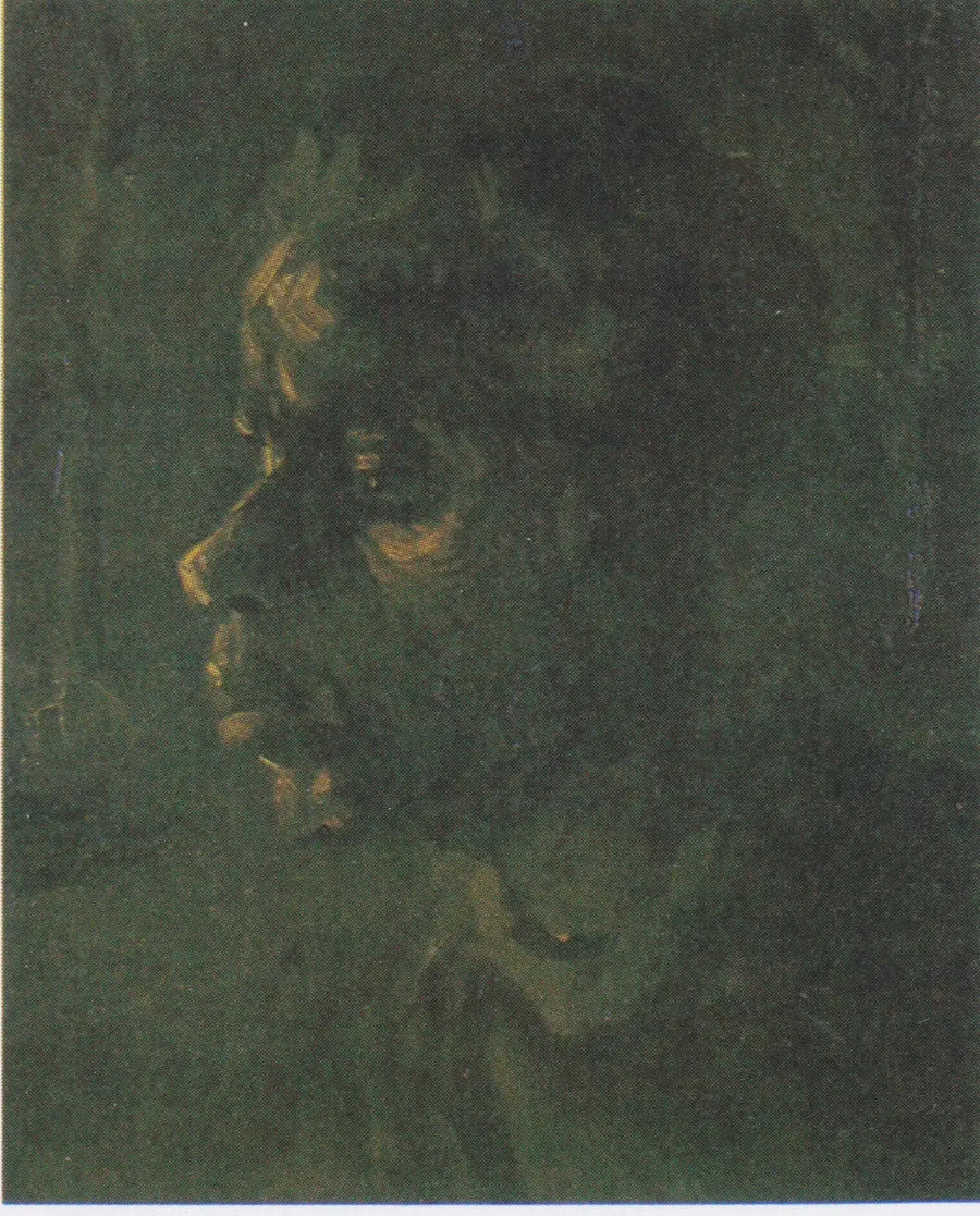 Peasant Woman's Head - Vincent van Gogh