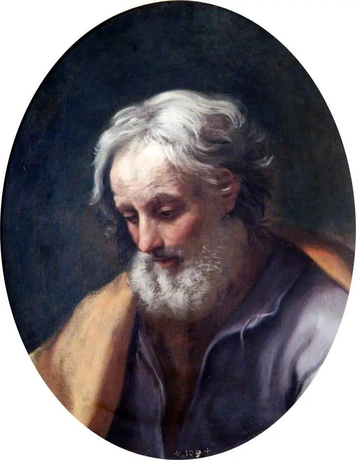 Head of Saint Joseph - Guido Reni
