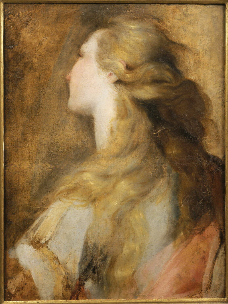 Head of Saint Mary Magdalene - Federico Barroci