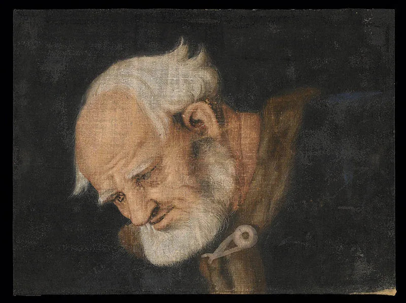 Head of an Old Man (Nicodemus?) - Hans Baldung Grien