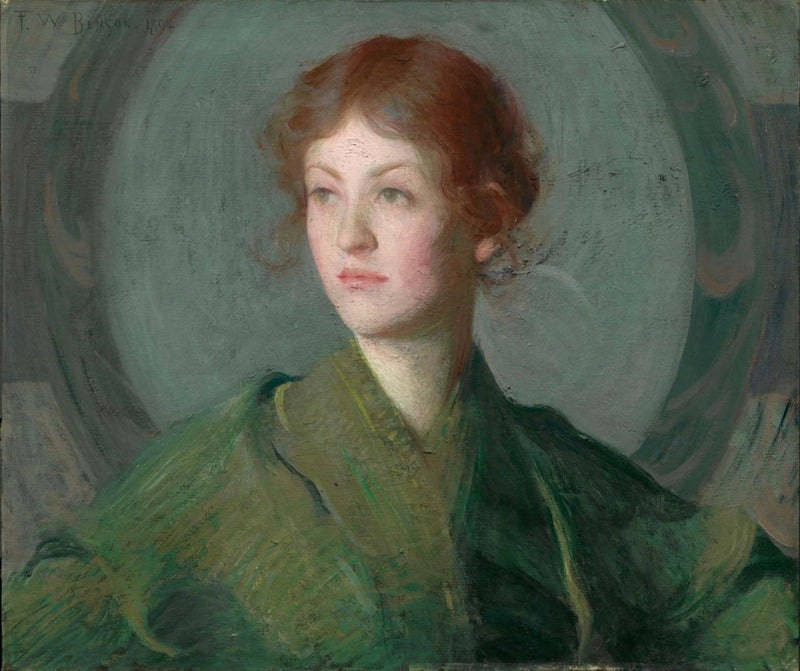 Decorative Head - Frank Weston Benson