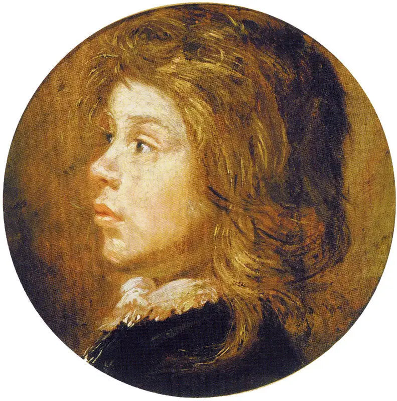 Head of a Boy Turned to the Left - Frans Hals