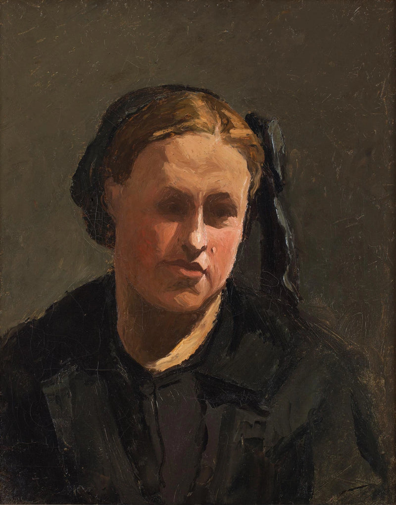 Head of a W15 woman - Claude Monet