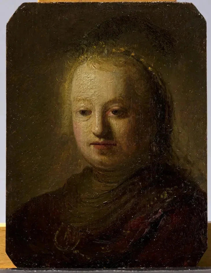 Bust of a Girl - Rembrandt