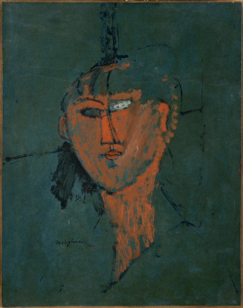 Red Head - Amedeo Modigliani