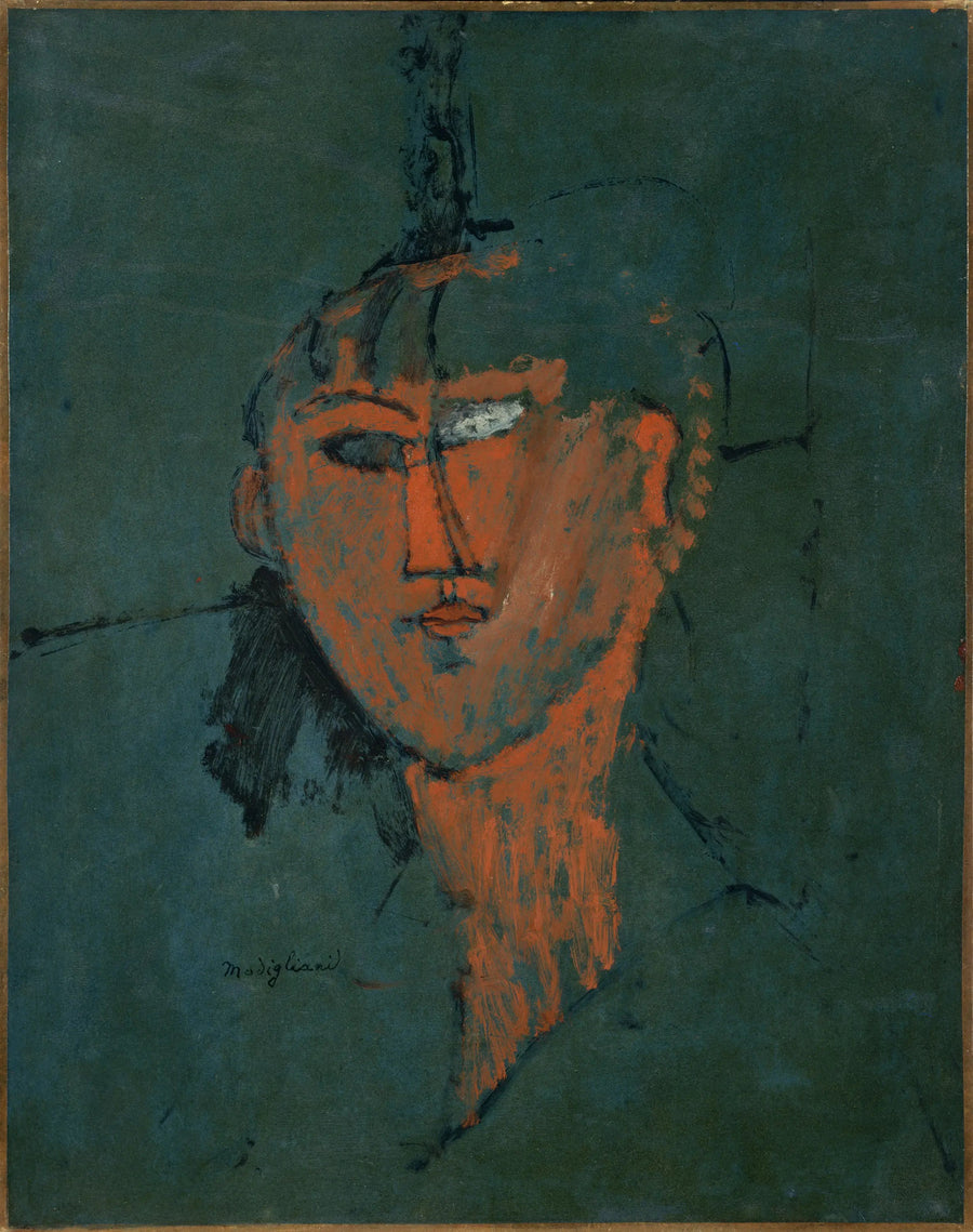 Red Head - Amedeo Modigliani