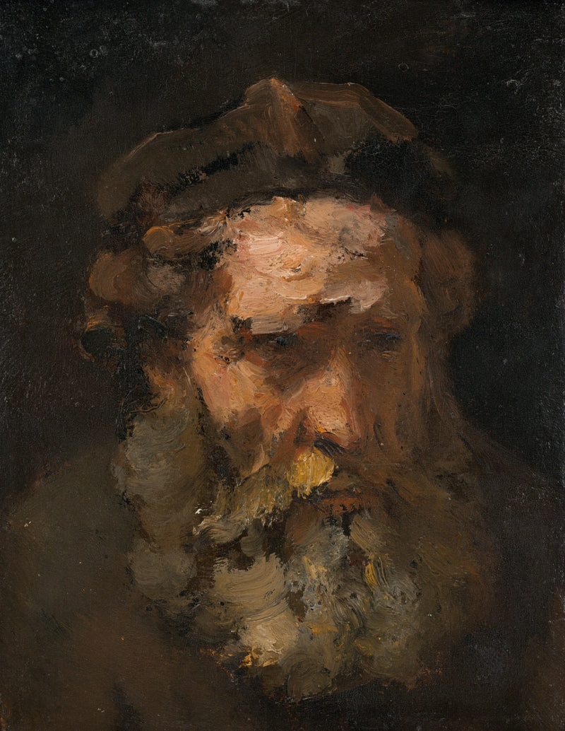 Head of Saint Matthew - Rembrandt