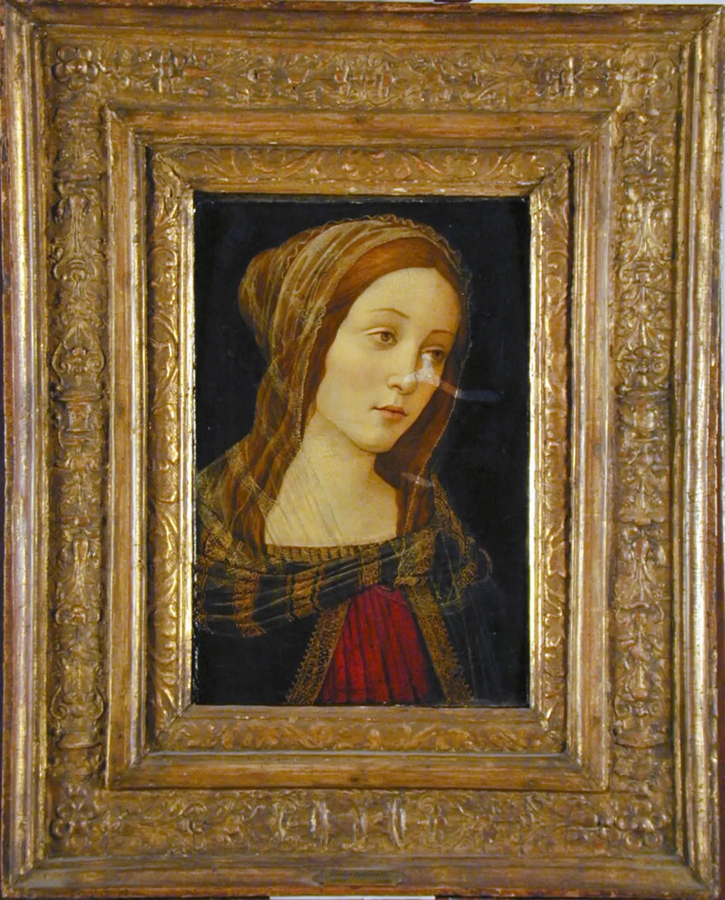Head of a Saint - Sandro Botticelli