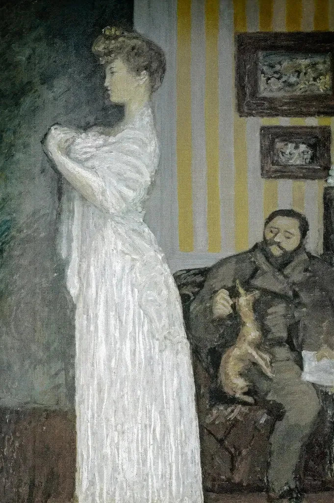 Thadée Natanson and Misia - Pierre Bonnard
