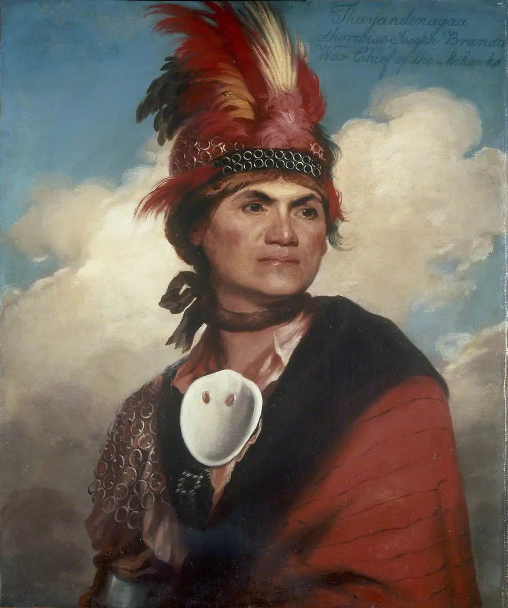 Thayendanegea (Joseph Brant vers 1743-1807) - Gilbert Stuart - Alpha Reproduction
