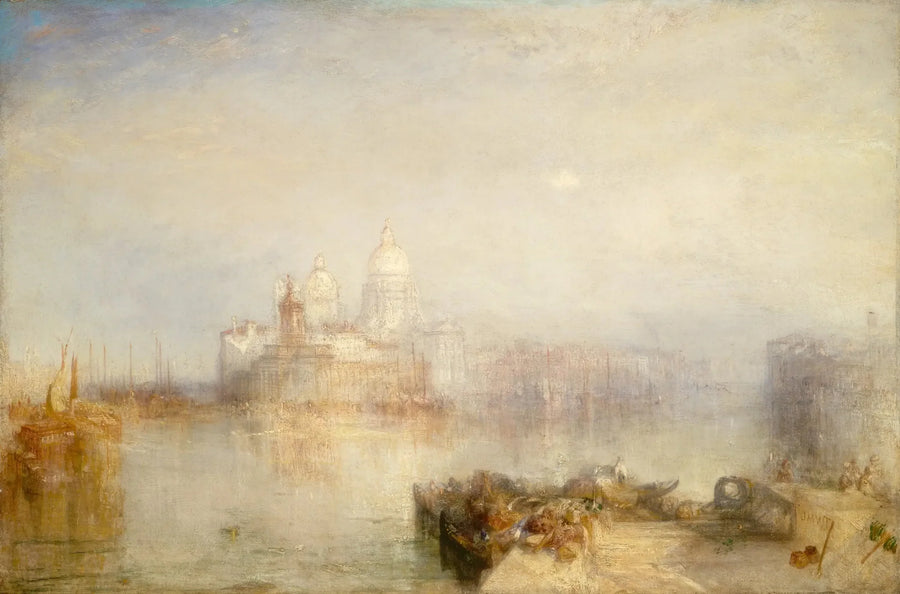 The Dogana and Santa Maria della Salute, Venice - J. M. W. Turner