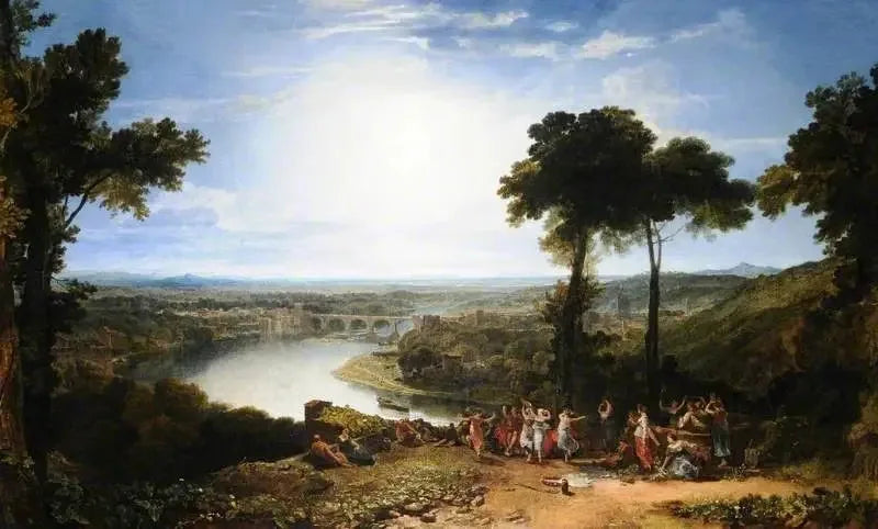 The Festival of the Opening of the Vintage at Mâcon, France - J. M. W. Turner