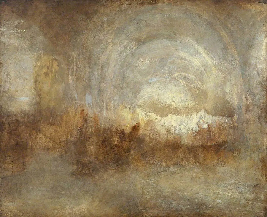 The Long Cellar at Petworth - J. M. W. Turner