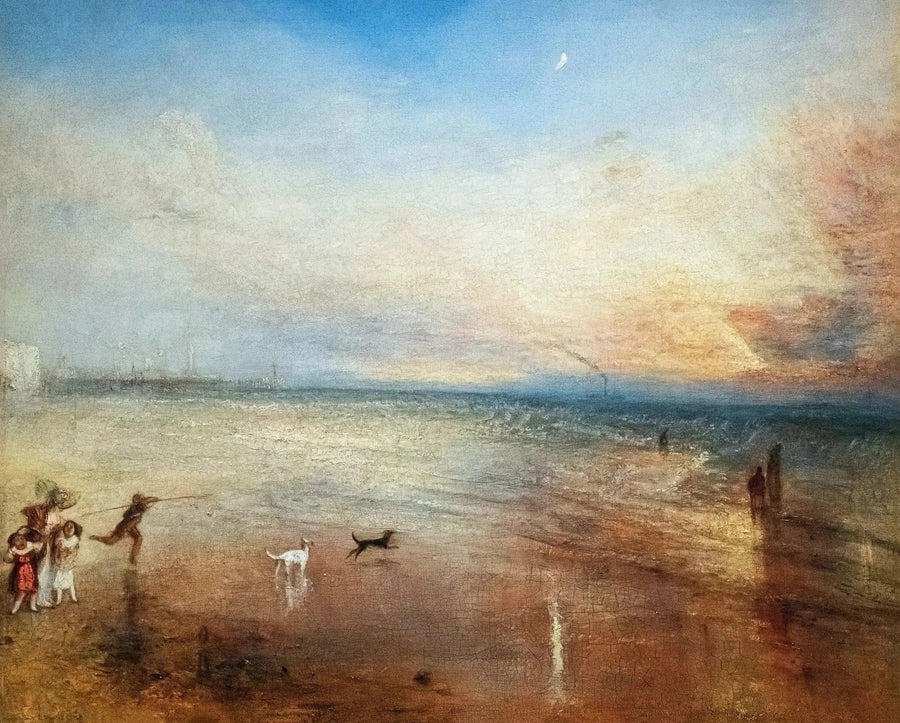 The New Moon; or, ‘I’ve lost My Boat, You shan’t have Your Hoop’ - J. M. W. Turner