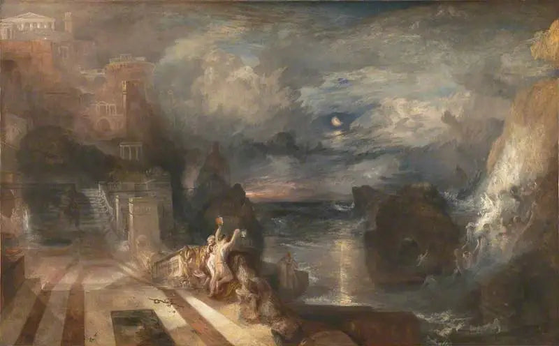 The Parting of Hero and Leander - J. M. W. Turner