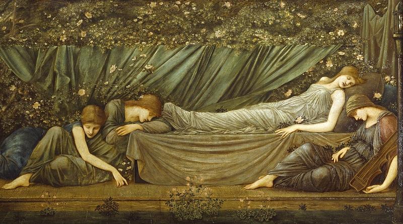 La Princesse endormie - Edward Burne-Jones