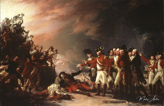 The Sortie Made by the Garrison of Gibraltar - John Trumbull - Reproductions de tableaux et peintures haut de gamme