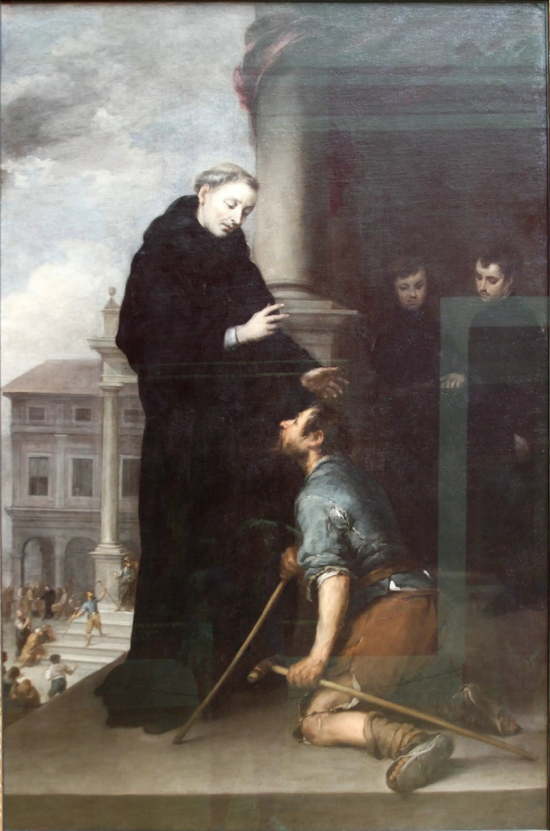 Thomas de Villanova Heals the Sick - Bartolomé Esteban Murillo
