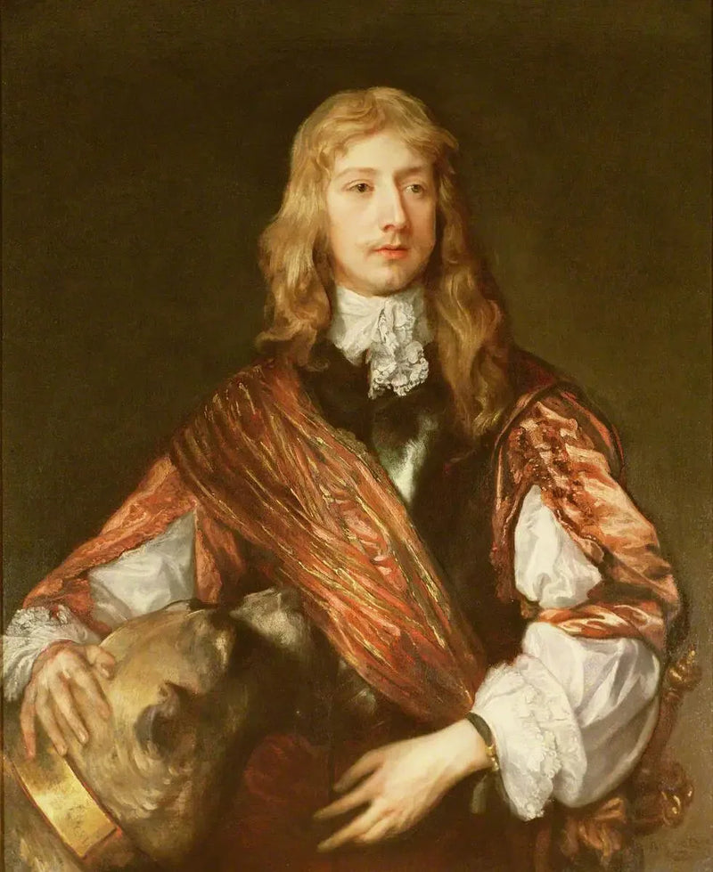 Thomas Killigrew (1611–1682) with a Mastiff - Antoine van Dyck