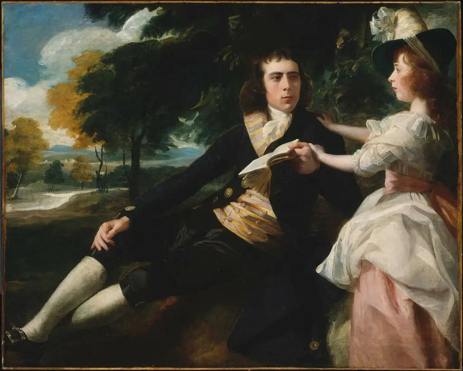 Thomas Lane and his sister Harriot - John Singleton Copley