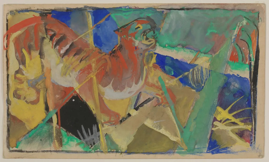Tiger in the Jungle - Franz Marc