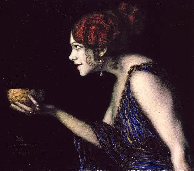Tilla Durieux as Circe - Franz von Stuck