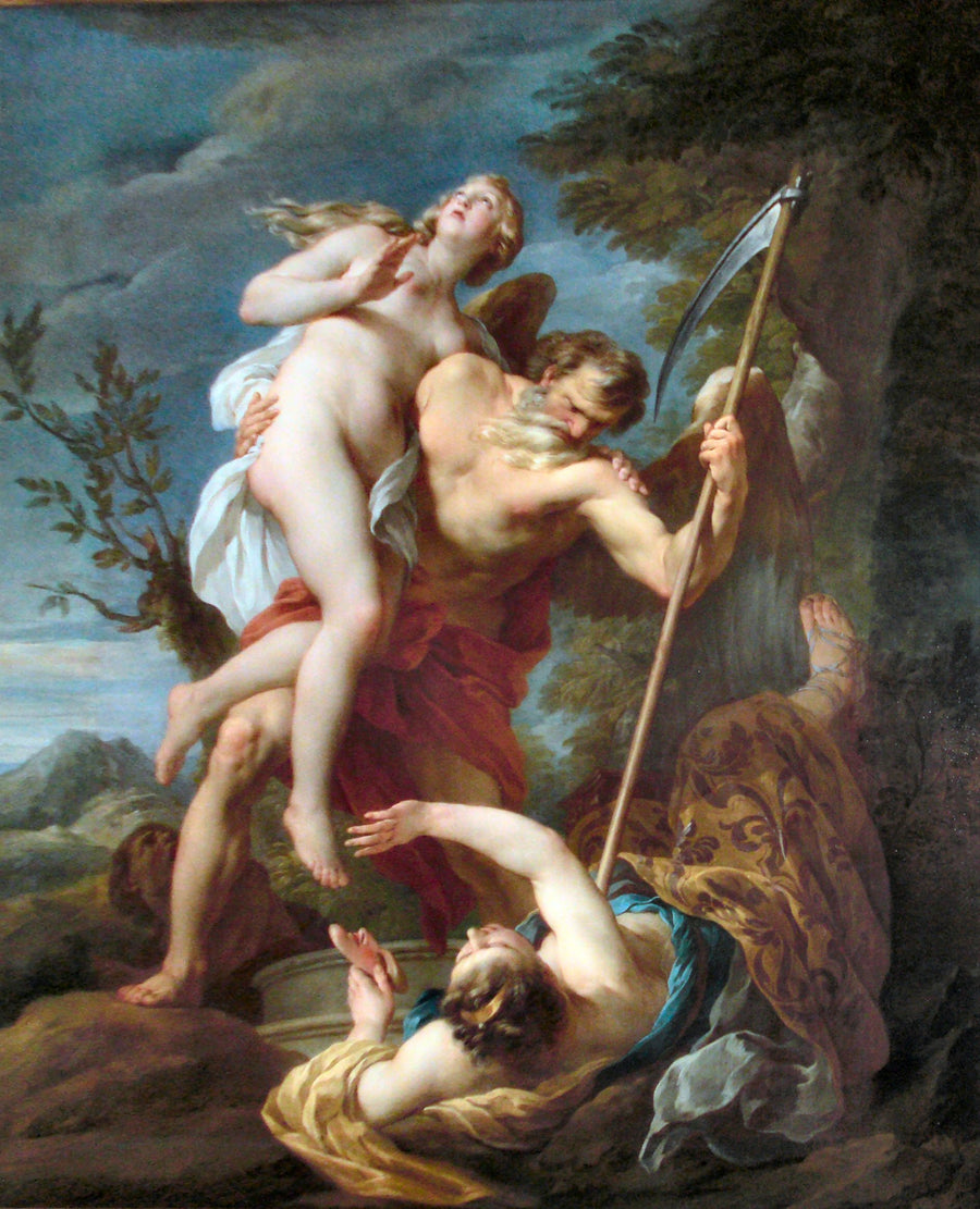 Le Temps sauvant la Vérité du Mensonge et de l’Envie - François Lemoyne