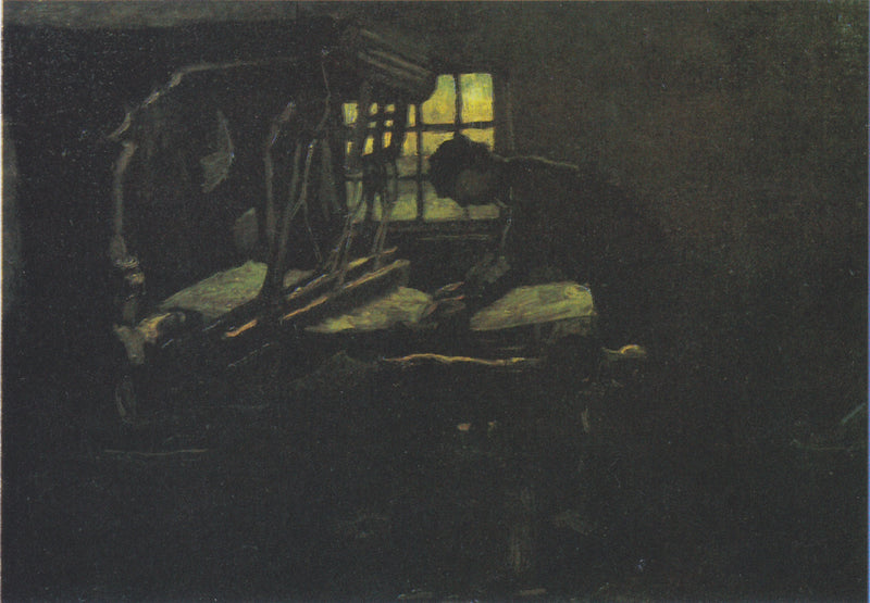 Weaver arranging the threads - Vincent van Gogh