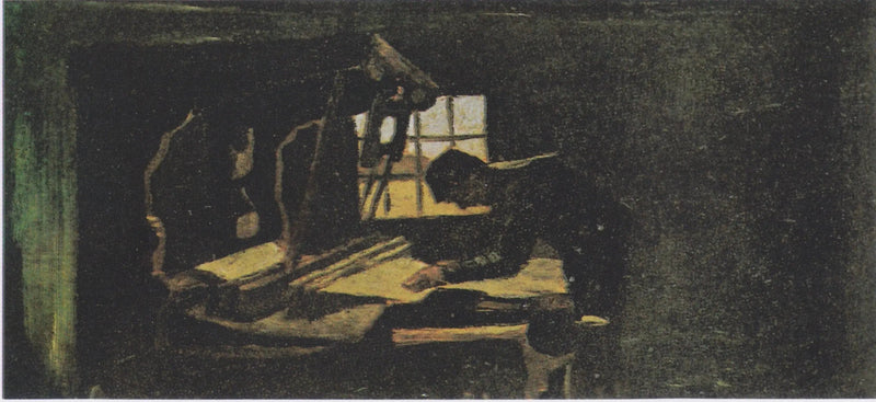Weaver arranging the threads - Vincent van Gogh