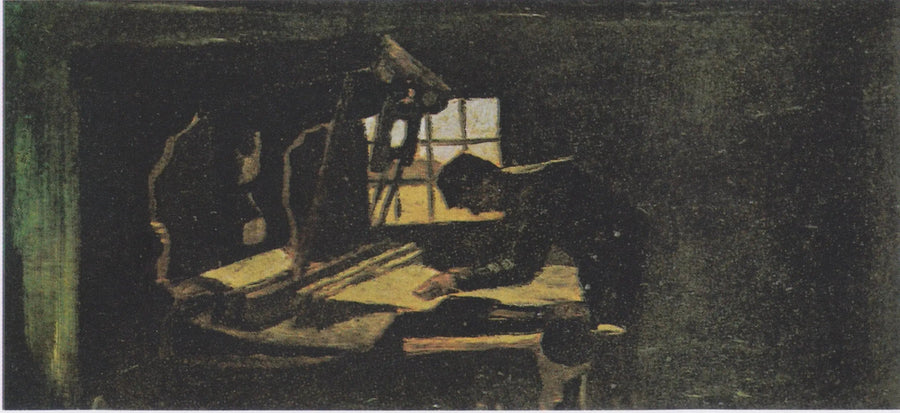 Weaver arranging the threads - Vincent van Gogh