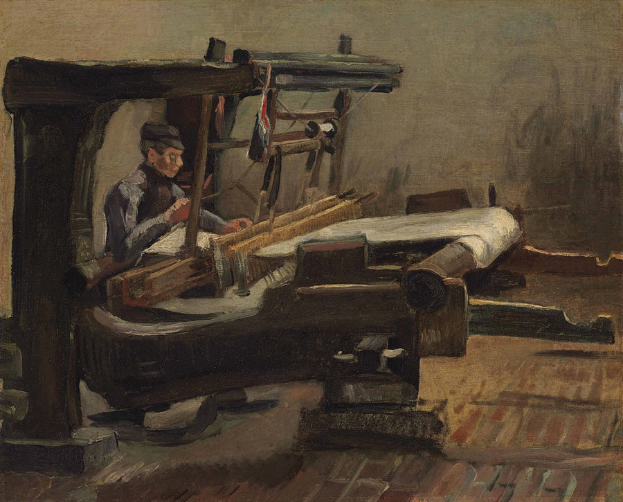 Weaver facing right - Vincent van Gogh