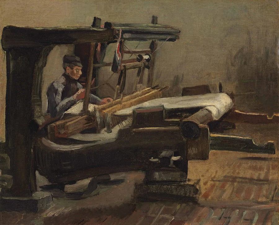 Weaver facing right - Vincent van Gogh
