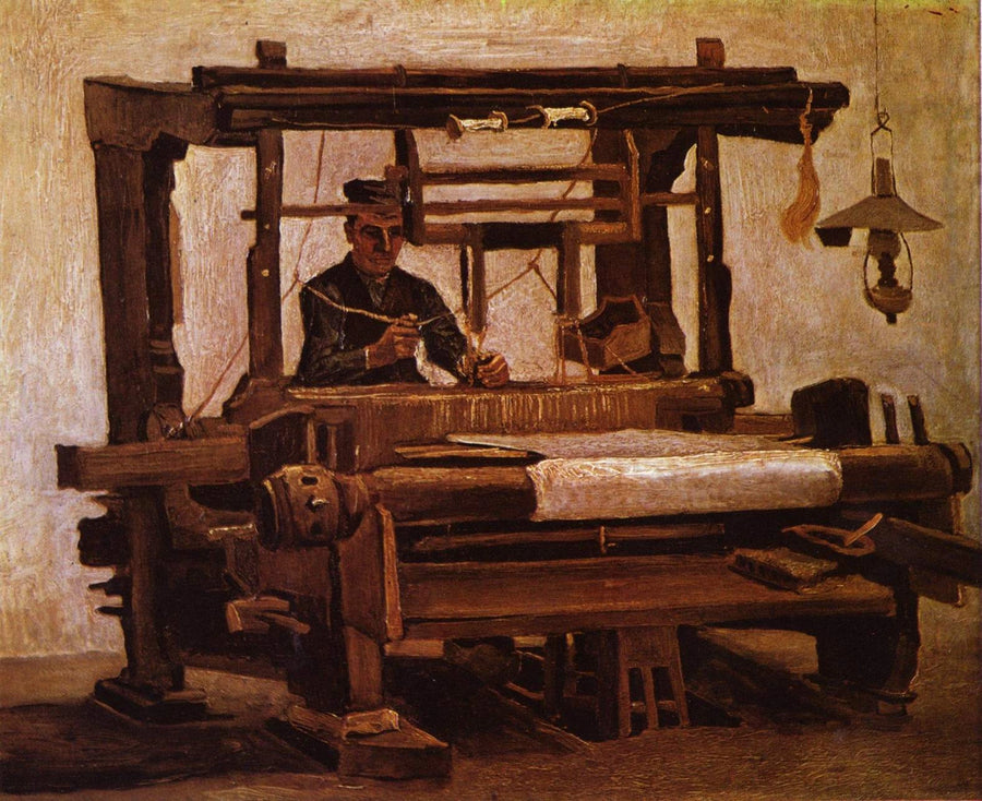 Weaver at the Loom - Vincent van Gogh