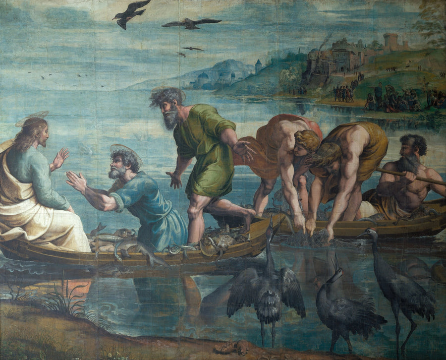 The miraculous catch - Raphael Sanzio