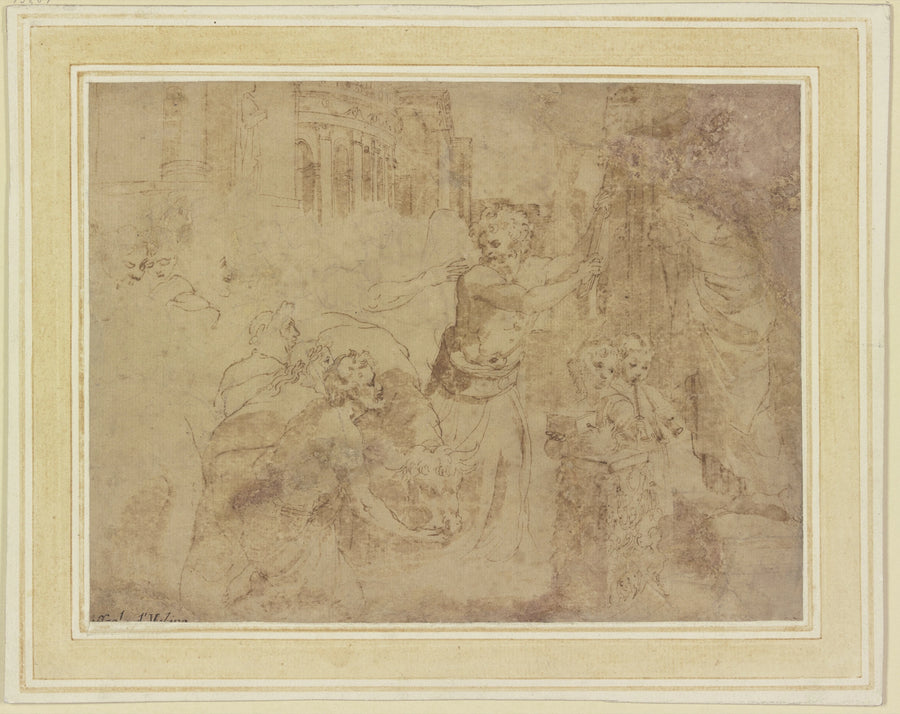 Saints Paul and Barnabas at Lystra - Raphael Sanzio