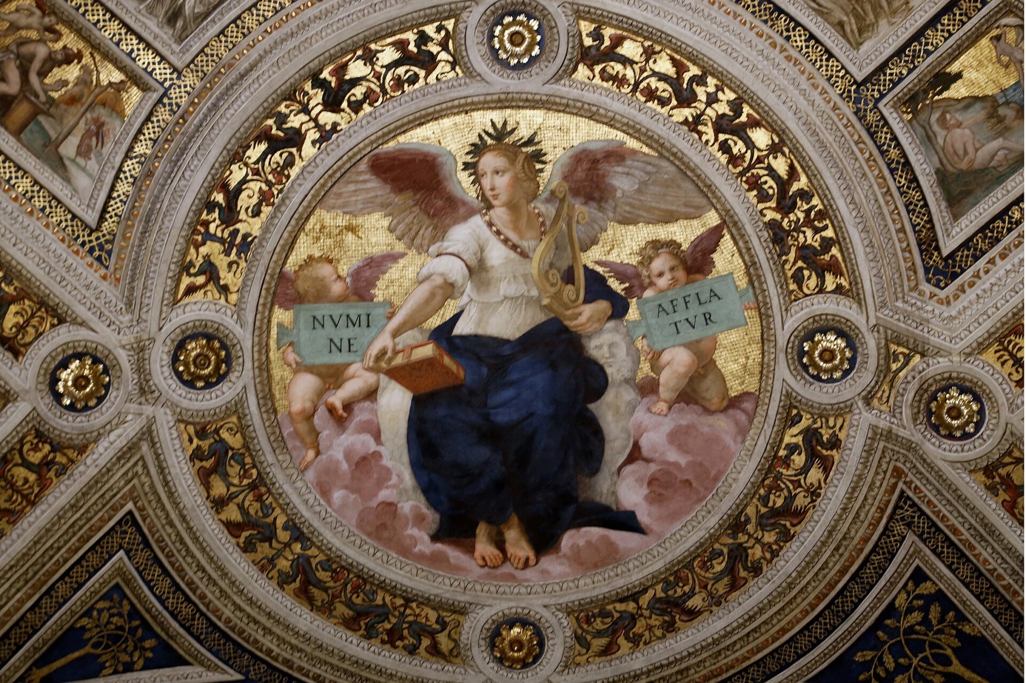 Poésie - Raphaël Sanzio - Réproduction huile sur toile