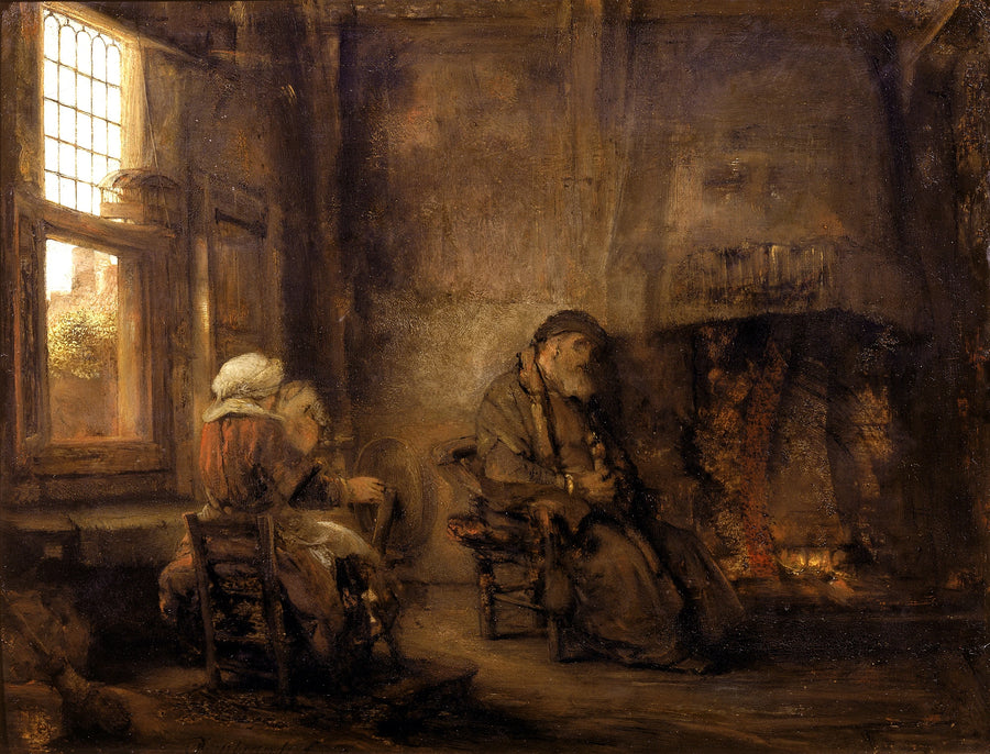 Tobie and Anne - Rembrandt
