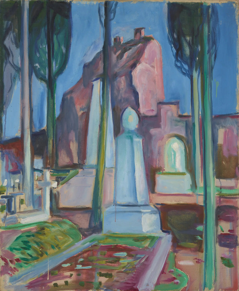 grave of P.A. Munch in Rome - Edvard Munch