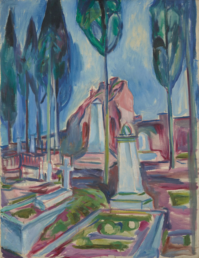 tomb of P.A. Munch in Rome - Edvard Munch