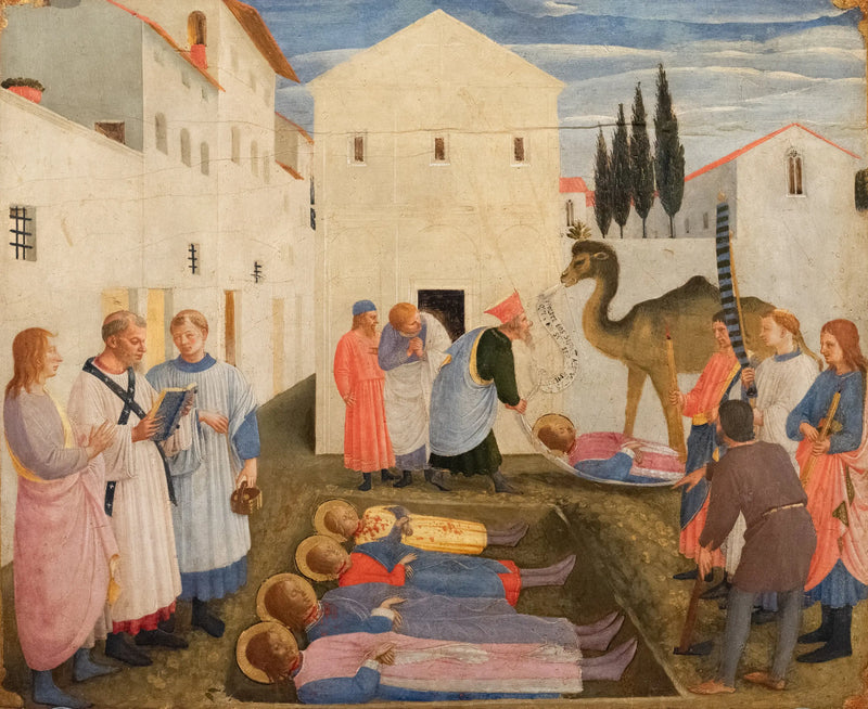 Tomb of Saint Cosmas and Saint Damian - Fra Angelico