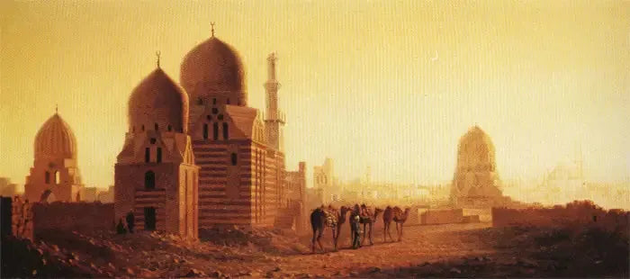 Mameluk Tombs - Sanford Robinson Gifford
