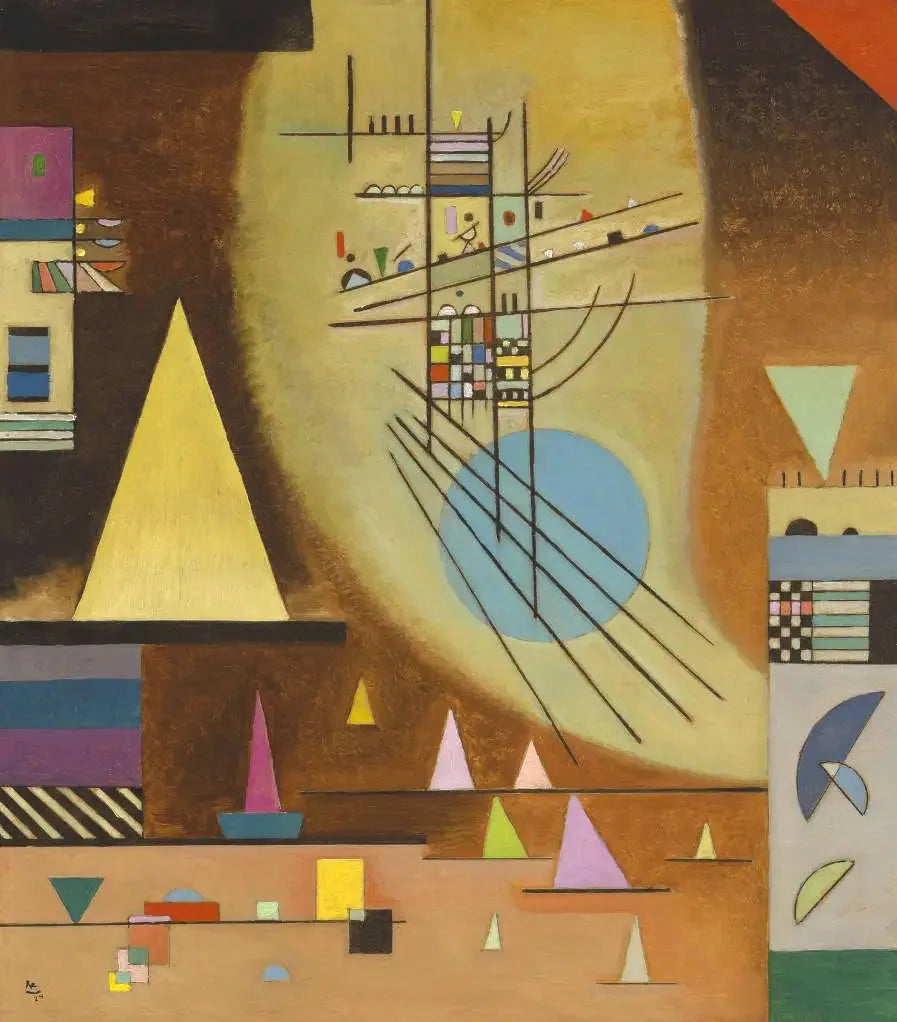 Silent Falling - Vassily Kandinsky