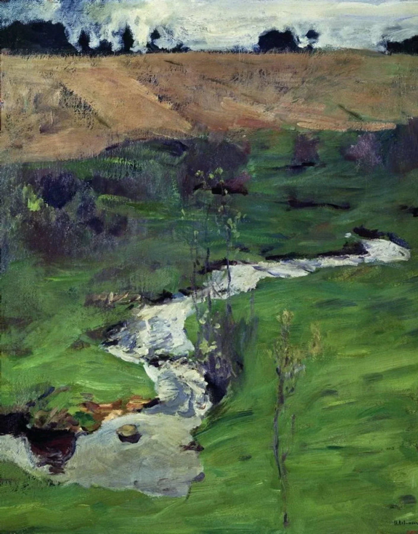 Le Ruisseau, peinture de Isaac Levitan